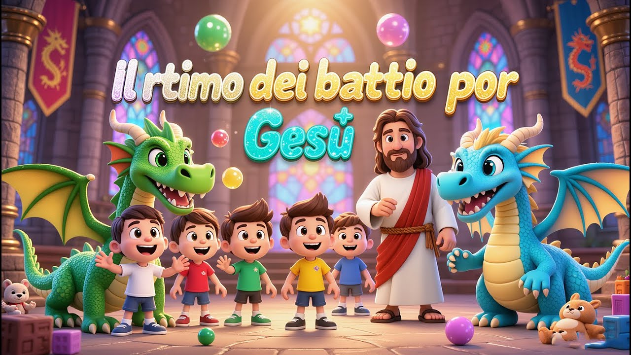 Canzone dell’abbraccio di Gesù - musica lieta per bambini che cercano conforto e pace