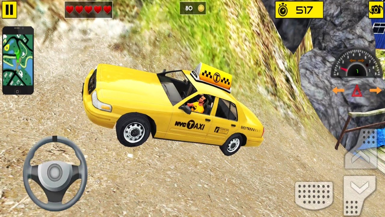 City Taxi Driving Sim 2021 - Uber Cab Driver - Android Gameplay #1