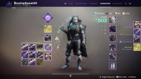 Destiny 2 :Random loadout CHALLENGE