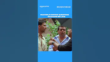 The Bhagam Bhag Exam Ft Akshay Kumar Govinda And Paresh Rawal 