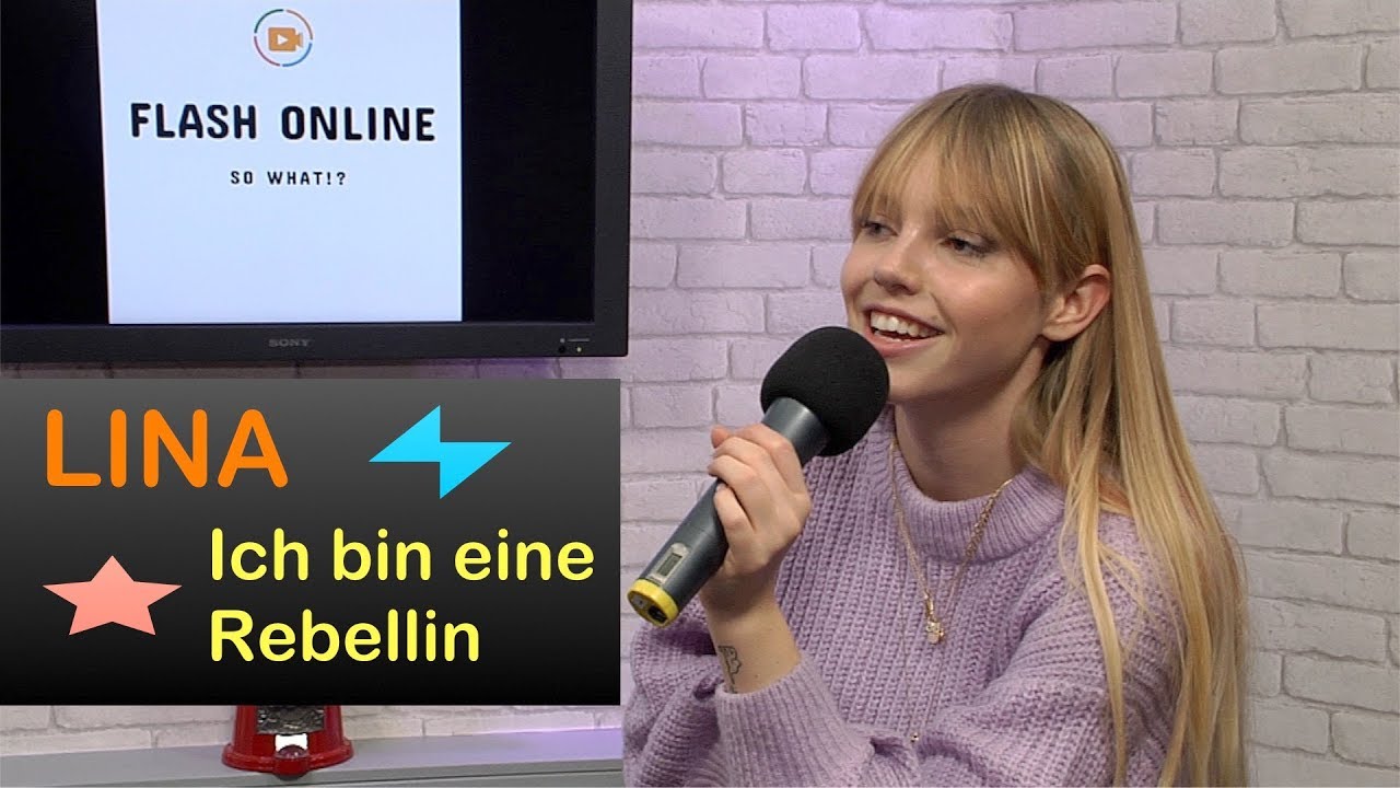 LINA  - Das "Rebellin" Interview - Flash Online