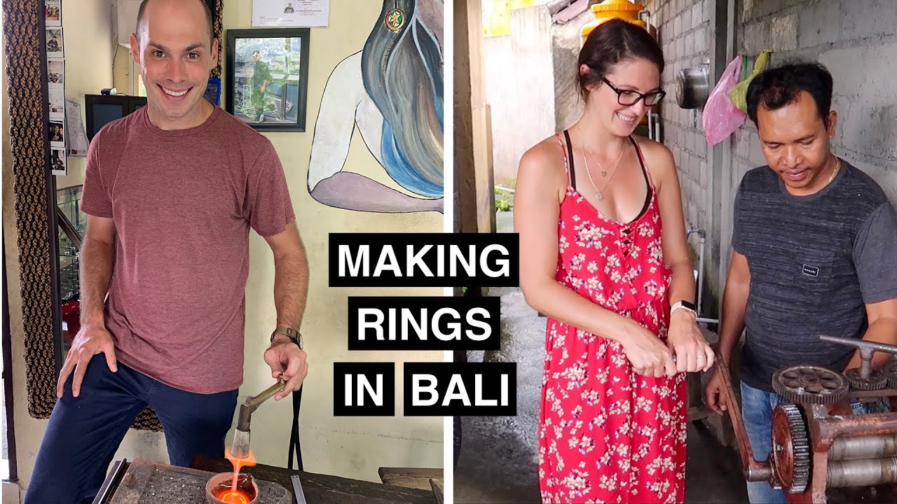 Making Custom Silver Rings in Sidemen, Bali Agung Silver YouTube