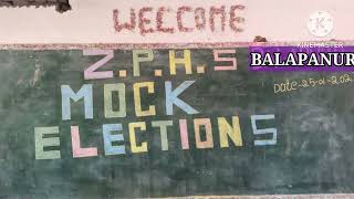 How to conduct mock elections? Do you know?  see 😊💐💐Government school💐💐