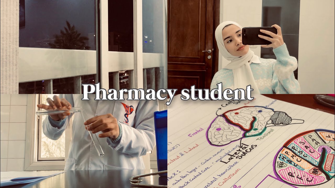 يوم في كلية الصيدلة | الجامعه البريطانية💊