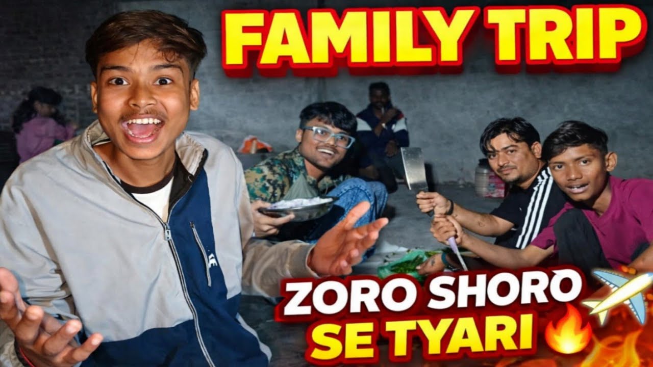 Family Trip Ki Tyari Zoro-Shoro Se 😍✈️ ||MR.KANDARA DEMO 