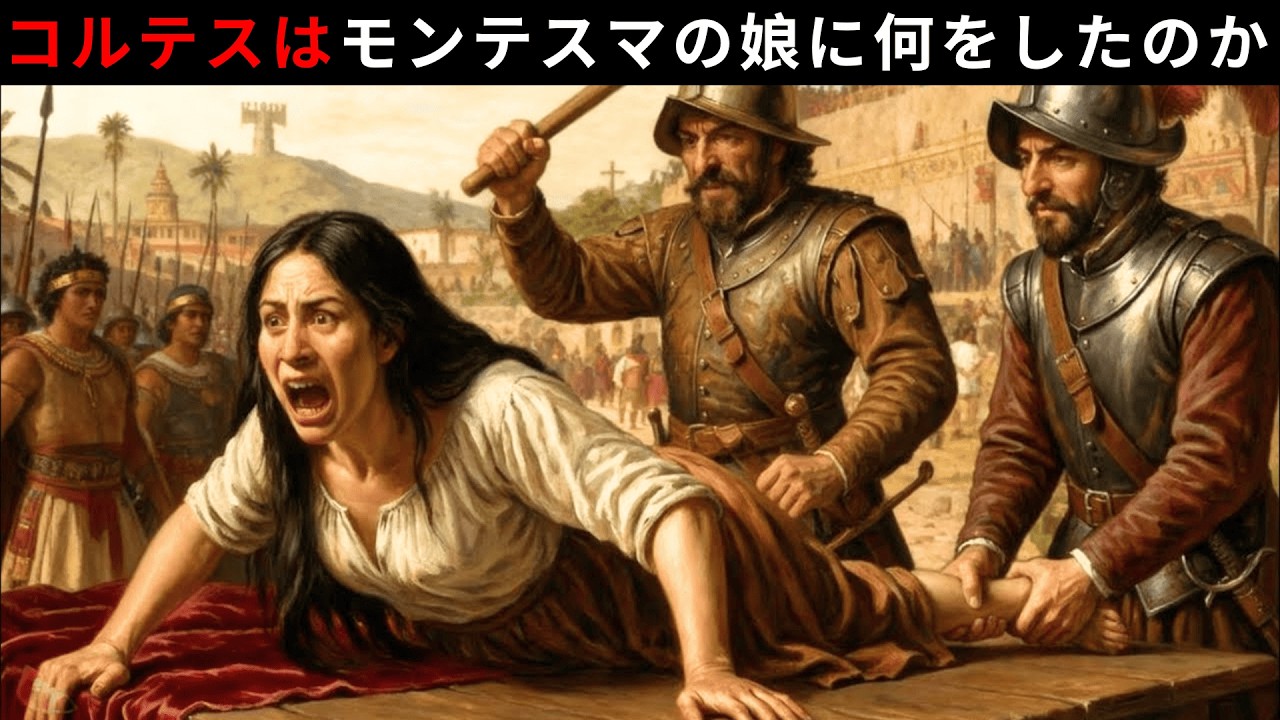エルナン・コルテスがモンテスマの娘を引き渡す前にしたこと(記録されなかった屈辱の儀礼)