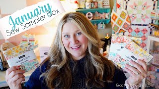 2025 January  Sew Sampler Box (Subscription Unboxing!)