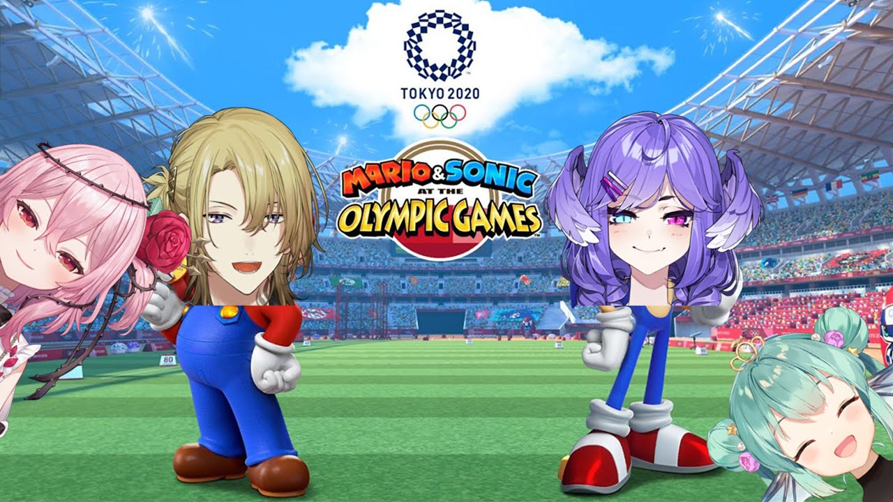 【MARIO & SONIC OLYMPIC GAMES】 I LOOVE MARIO & SONIC 2020 TOKYO OLYMPI【NIJISANJI EN | Luca Kaneshiro】