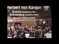 Capture de la vidéo Schoenberg "Verklärte Nacht" - Karajan's Last London Concert (1988)