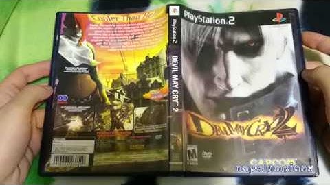 Devil May Cry 2 Unboxing Black Label Complete PS2