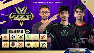 [🔴LIVE] CHAMPION RUSH- GRAND FINAL || ECHOES OF DISCRIMINATION  @Flickerz7