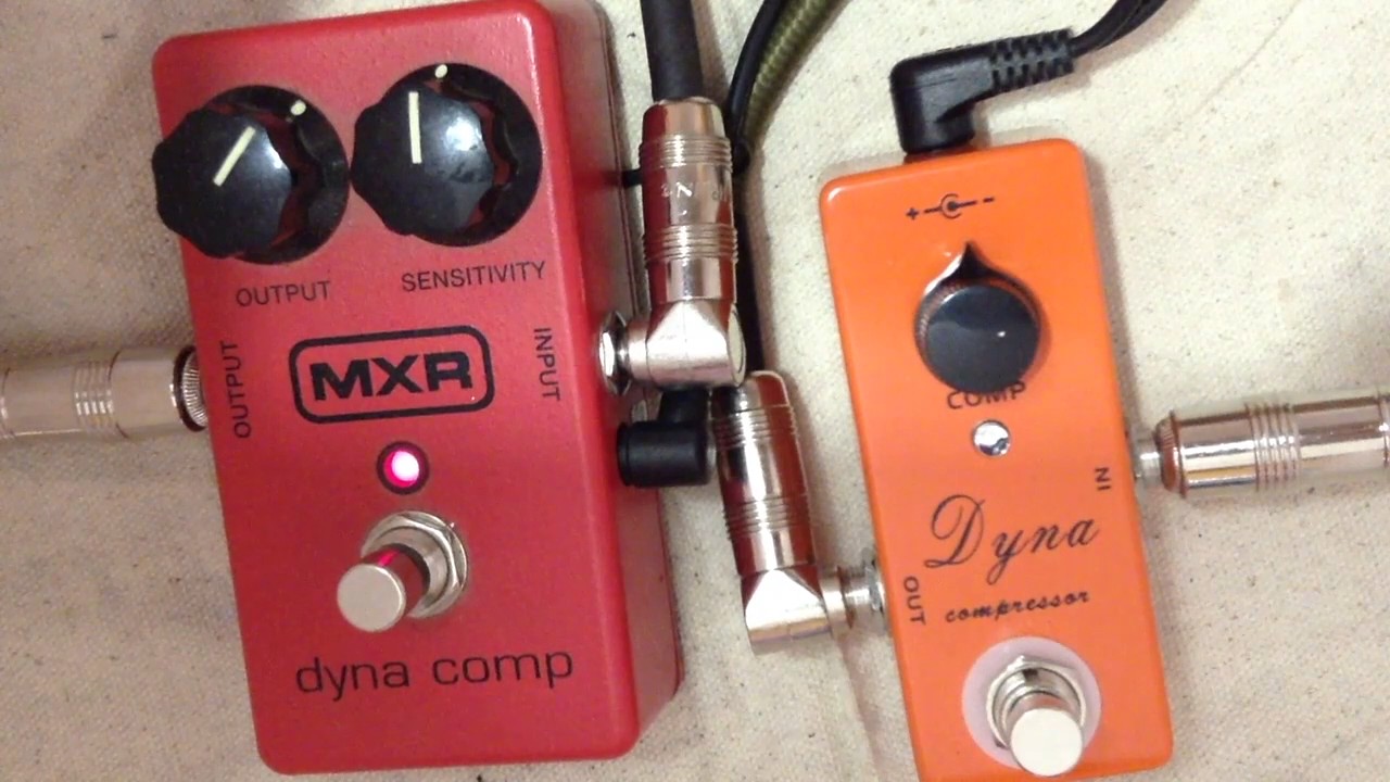 SHOOTOUT! Mosky Dyna vs MXR Dynacomp SHOOTOUT! Mosky Dyna vs MXR Dynacomp