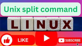 Split command in Unix