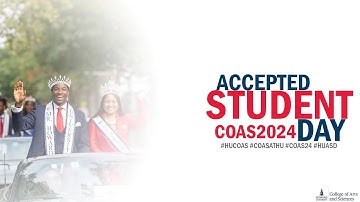 2020 Virtual Accepted Student Day | College of Arts & Sciences at Howard University