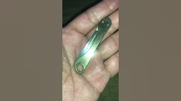 Brass mini scalpel