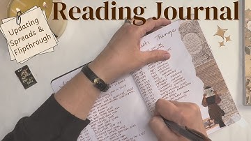 Reading Journal Update // Adding New Spreads & Bujo Flipthrough 📖