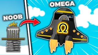 Улучшение до пингвина OMEGA в игре Learn to Fly 3.