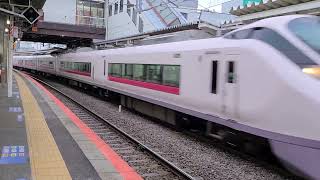 【JR東日本】E657系　龍ヶ崎市駅通過