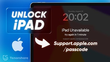 [3 Ways] How to Unlock iPad Support.apple.com/passcode Lock Screen | 2025