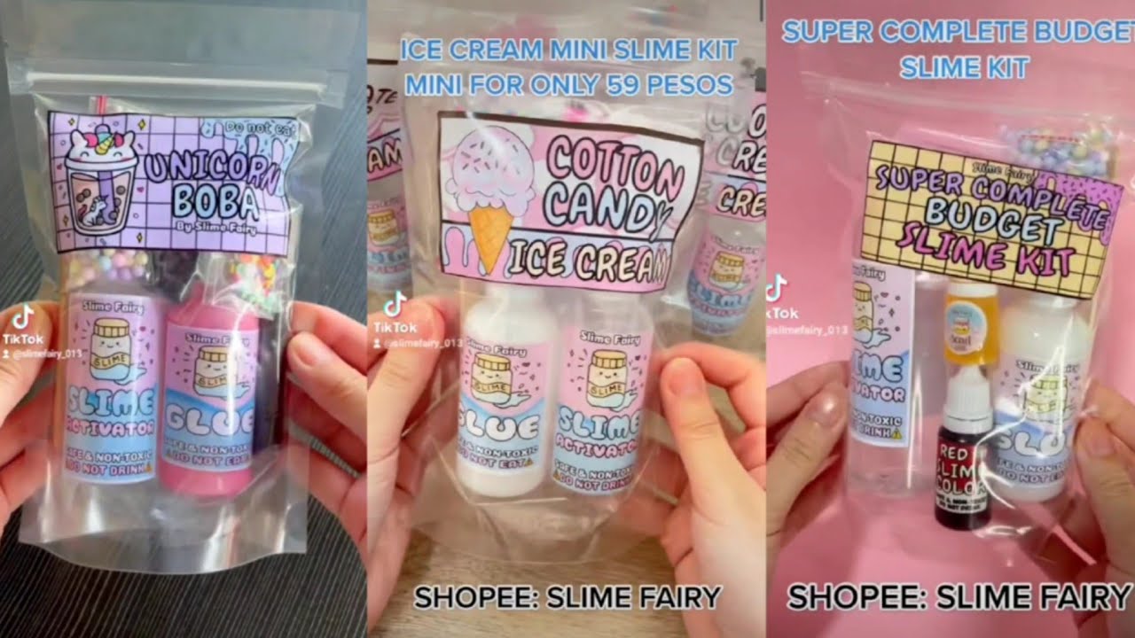 SLIME SHOP TIKTOK COMPILATION