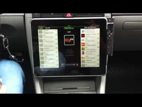 iPad Einbau in Audi A4 - YouTube