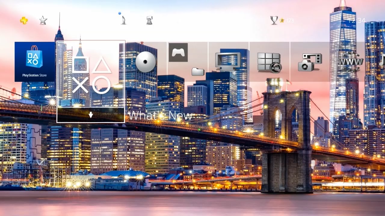 New York City PlayStation 4 Dynamic Theme YouTube
