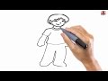 How to draw a person drawing by ucidraw