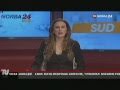 Donatella Azzone conduce TgNorba24 Sud (2011)