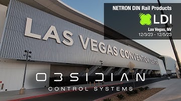 Obsidian Control - NETRON DIN Rail Products @ LDI2023