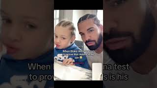 Drake did a DNA test to prove Adonis was his son❤️❤️ #drake #celebrities #shorts