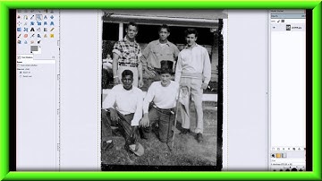 How To Fix An Old Photo With Gimp Part V The Fuzzy Select Tool