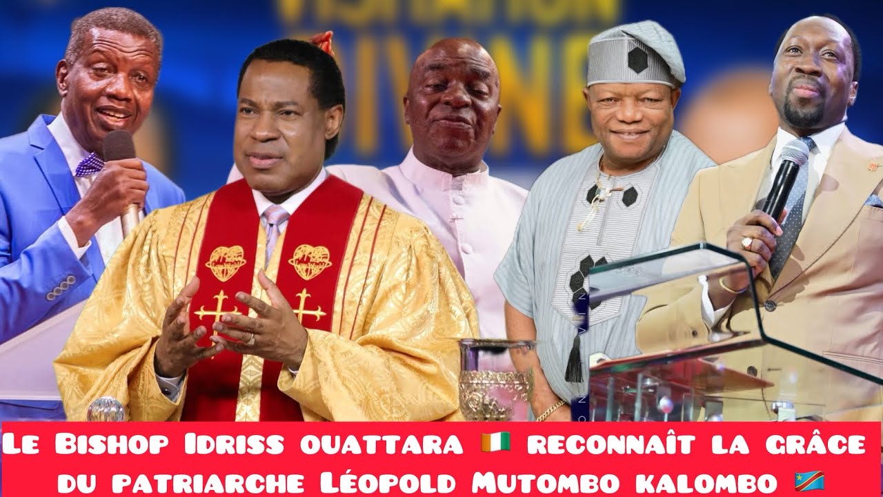 ⚠️Le Bishop Ouattara Mohamed Idriss🇨🇮 rend bon témoignage du patriache Leopold Mutombo 🇨🇩 