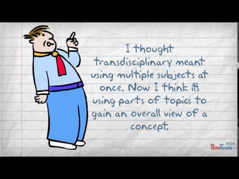 Transdisciplinary Learning