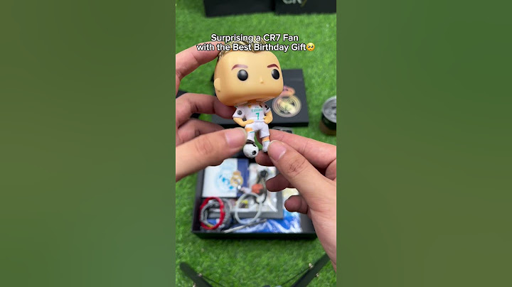 The best gift for Cristiano Ronaldo fans #cr7 #realmadrd #cristianoranaldo