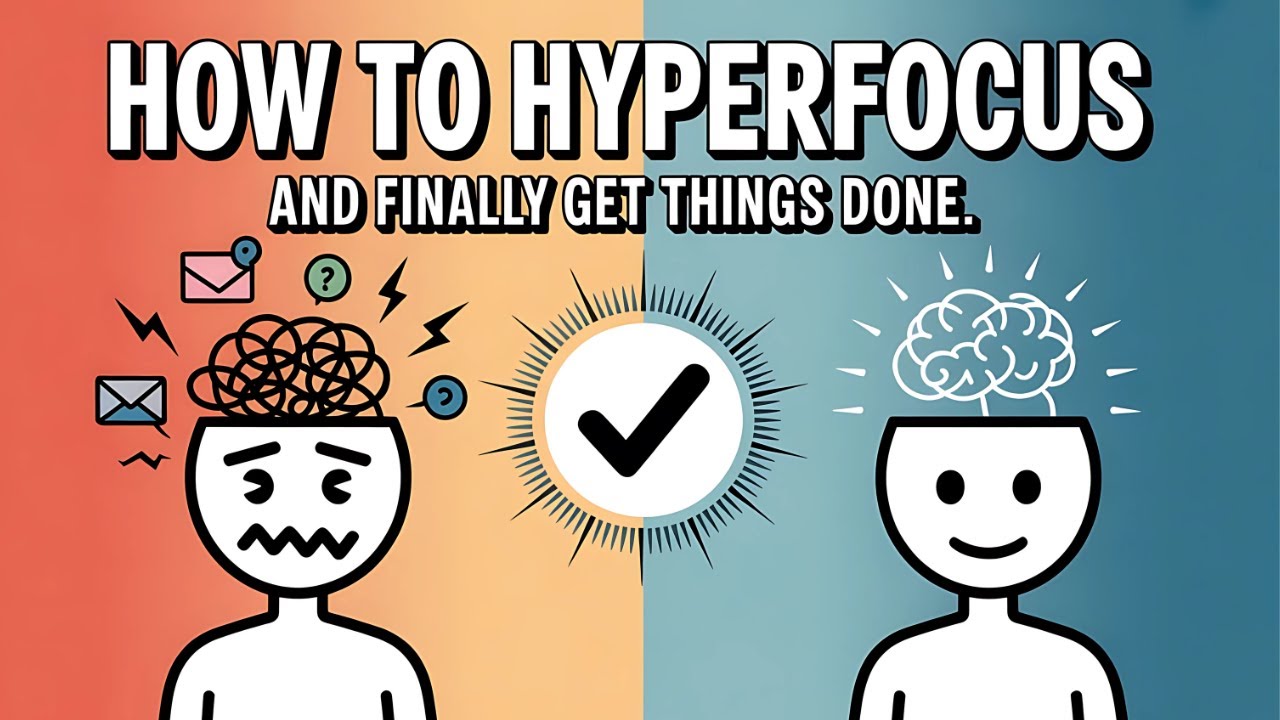 How to Hyperfocus and Finally Get Things Done - YouTube