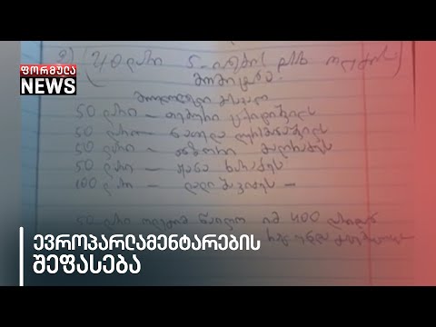50 ლარი ხმის სანაცვლოდ - არასამთავრობოები დროულ და სათანადო რეაგირებას მოითხოვენ