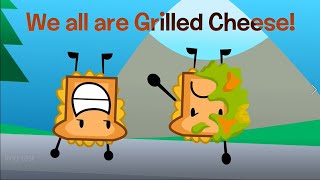 BFDI Ep10sc11 but everybody is grilly the grilled cheese