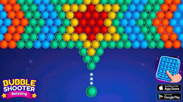 Bubble Shooter Relaxing Game - Level 1,2,3,4,5,6,7,8,9,10 - Gameplay Walkthrough Part 1 ✨