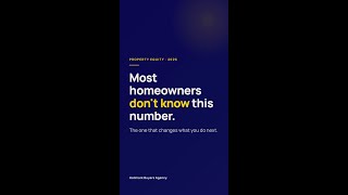 Most homeowners don't know this number — find your equity in 60 seconds #shorts