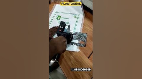 MRP, Net Weight printing on sacks using handy inkjet coder