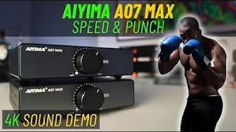 AIYIMA A07 MAX KING OF SPEED & PUNCH - Review by @VirtualHiFi