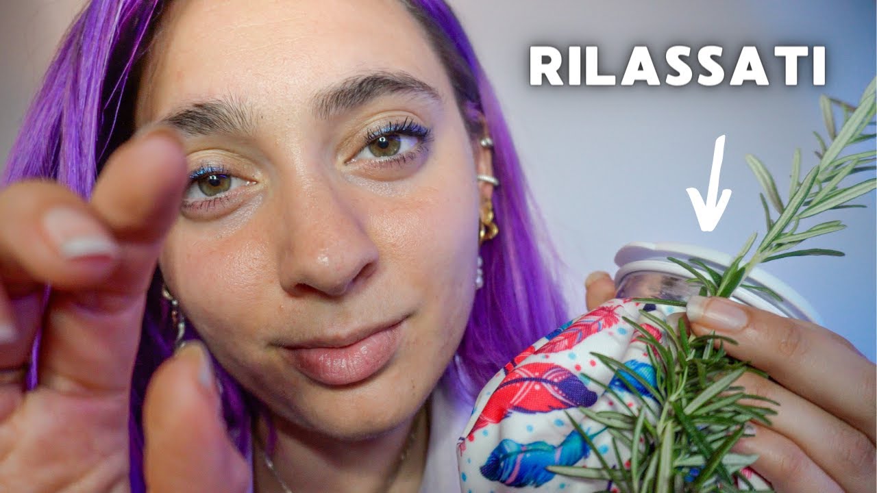 ASMR PER FARTI PASSARE IL MAL DI TESTA ❤️