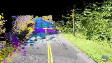 Road extraction 3D Scanning