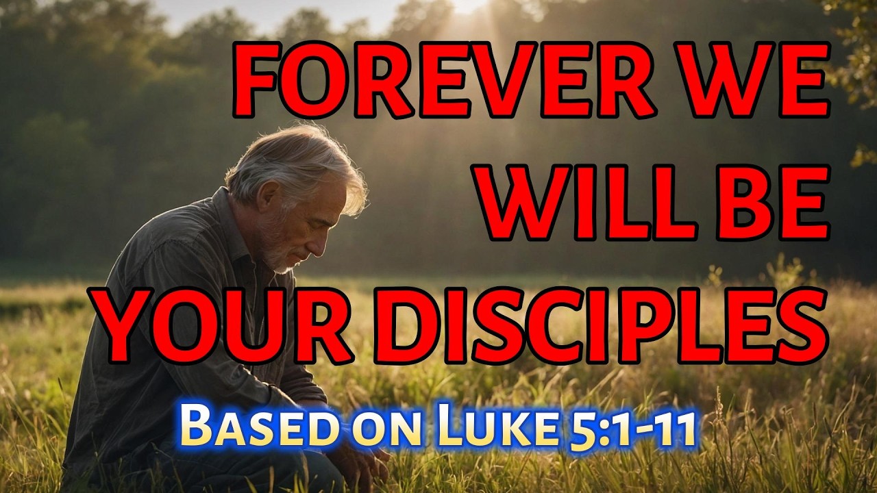 Forever We Will Be Your Disciples | A Christian Worship Song Based on Luke 5:1-11