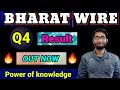 Bharat wire ropes q4 results 2024  bharat wire ropes results today  bharat wire ropes results 