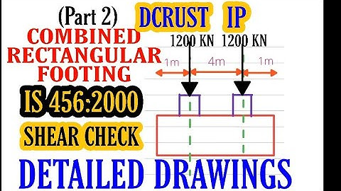 Combined Footing (part-2)। IS456:2000। Reinforced concrete Design।