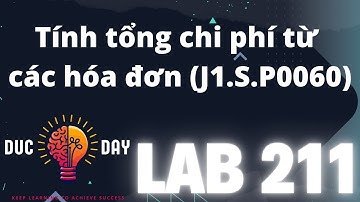 LAB211: Tính Tổng Số Tiền Từ Các Hóa Đơn (J1.S.P0060)