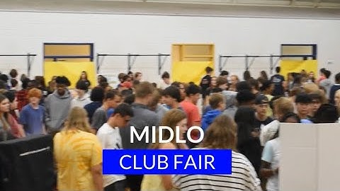 Midlothian High School Club Fair 2022