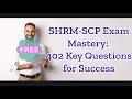 Master SHRM-SCP Exam with 402 Key Questions | Free HR Certification Course!