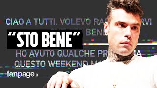 Fedez smentisce: “Sto bene, ho avuto qualche problema ma non sono in fin di vita”